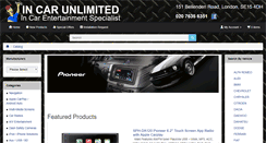 Desktop Screenshot of incarunlimited.com